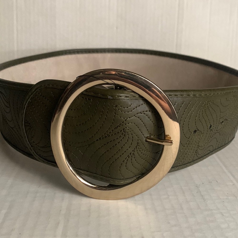 Chico’s Quilted Quincy 3 Size Trouser Belt